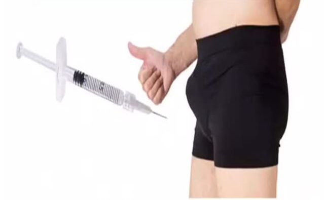 लिंग में इंजेक्शन